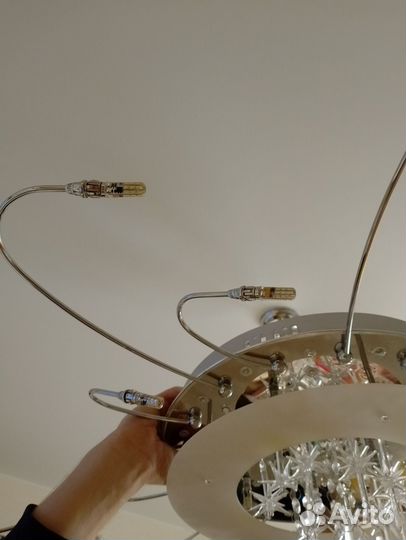 Люстра светодиодная бу