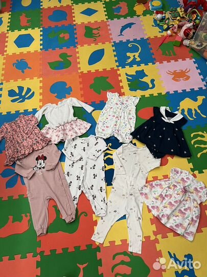 Пакет для девочки 6-9 месяцев