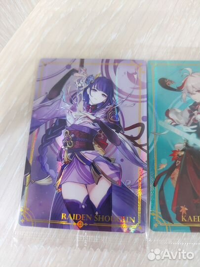 Коллекционные карточки Genshin Impact