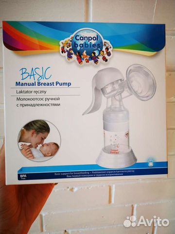 Молокоотсос ручной Canpol babies basic