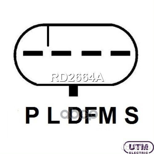 Регулятор генератора RD2664A Utm