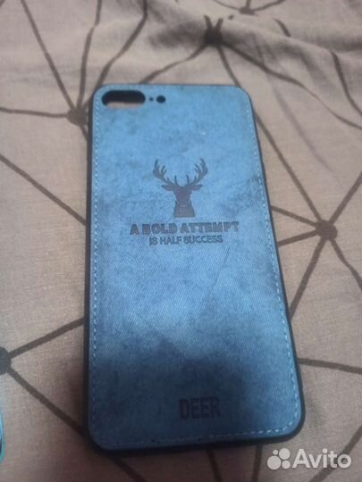 Чехол защитное стекло для iPhone 7 plus