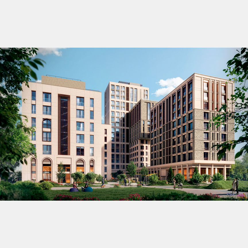 1-к. квартира, 43,2 м², 12/19 эт.