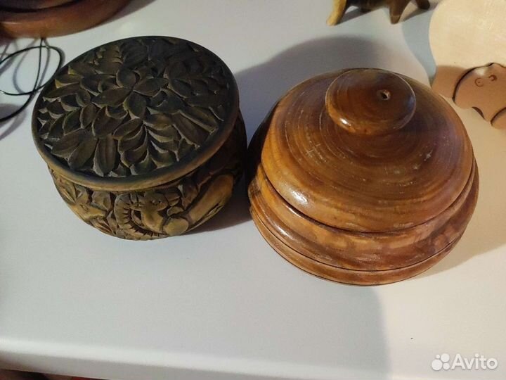 Шкатулка деревянные