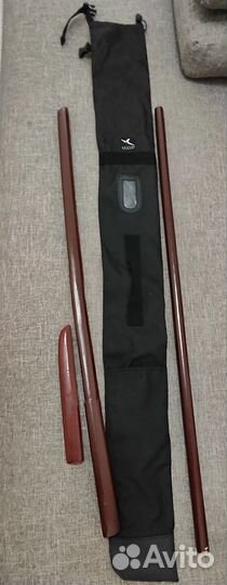 Комплект тренировочный айкидо из 4 предметов дер