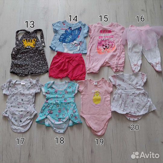 Детские вещи, чепчкики, носочки (52,56,62,68р-р)