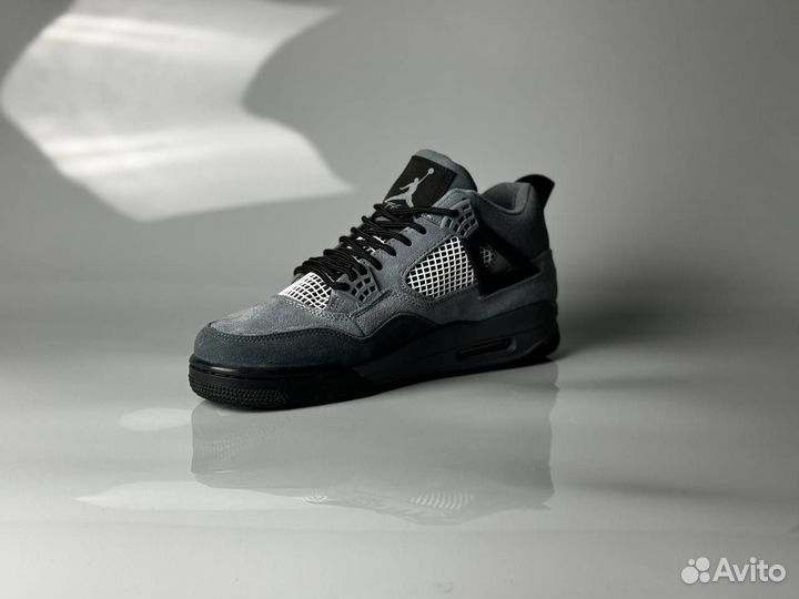 Кроссовки зимние Nike Air Jordan 4 retro Cool Grey