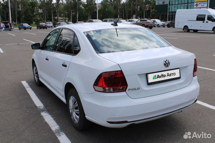 Volkswagen Polo 1.6 МТ, 2018, 155 000 км