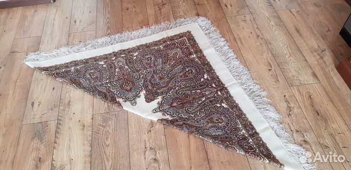 Павловопосадский платок шерсть