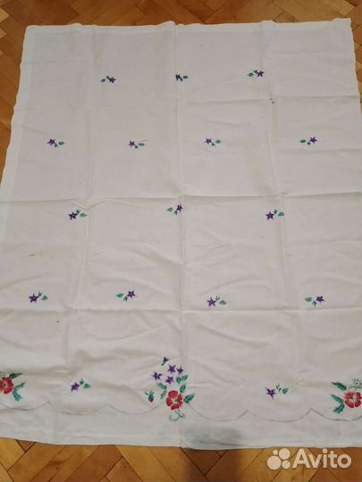 Салфетки, скатерти, рубашки ручной работы СССР