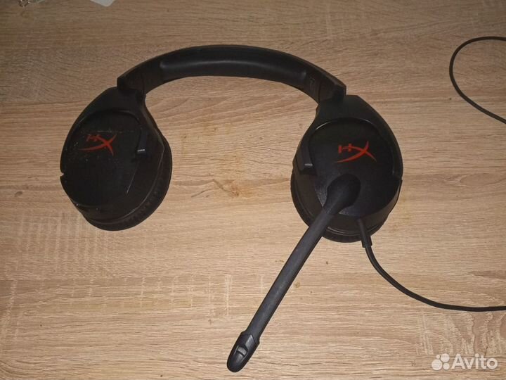 Наушники hyperx+переходник для них