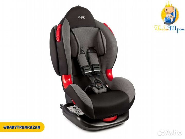 Автокресло Siger Кокон-Isofix 9-25 кг