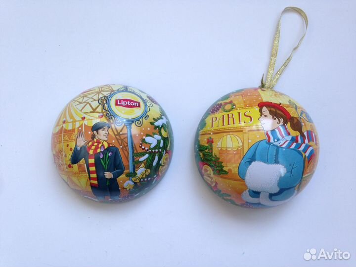 Металлические коробки для декора и хранения