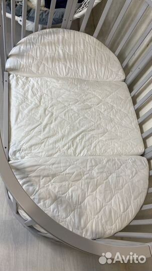 Детская кроватка трансформер 9 в 1 с матрасом