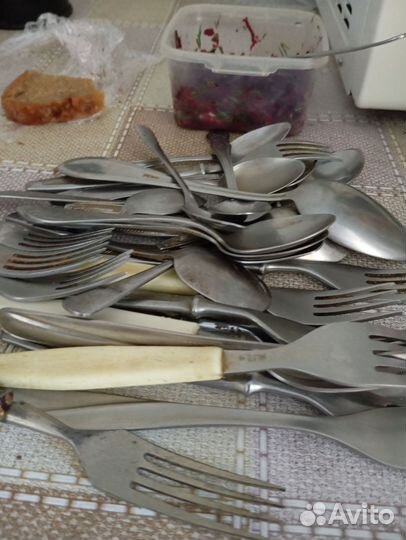 Набор столовых приборов СССР нержавейка