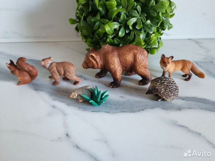 Фигурки Schleich жители леса