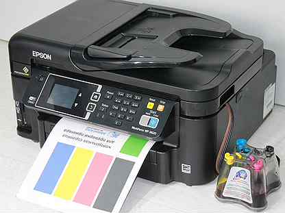 Мфу с Wi-Fi Epson WF-3620 дуплекс, сетевой, снпч