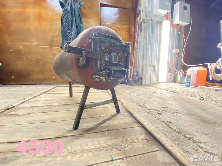 Печь, буржуйка из газ. баллона, печь для казана