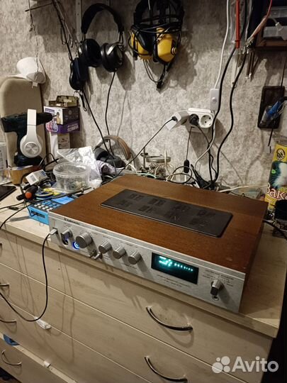 Усилитель радиотехника у- 7101 стерео. Обслужен