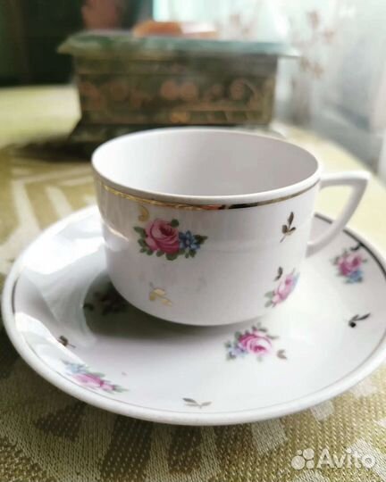 Чайная кофейная пара