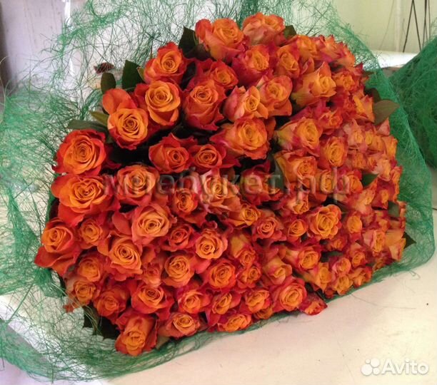 Цветы розы букет