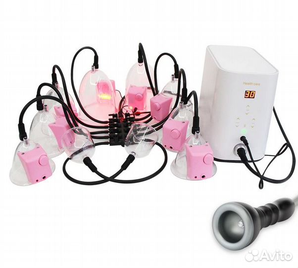 Массажер баночный Биботинг Паук с горячим вакуумом