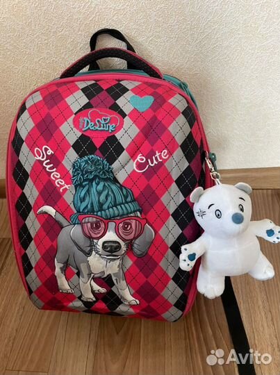 Рюкзак школьный ортопедический delune для девочки