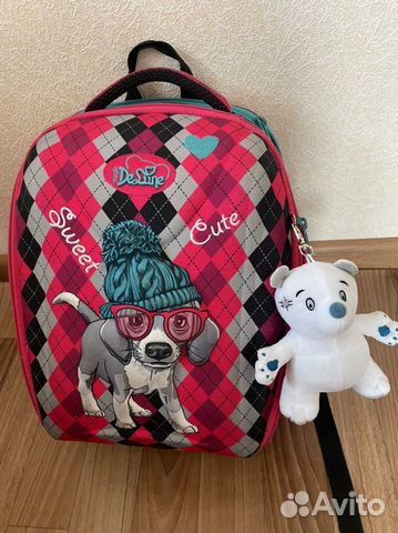 Рюкзак школьный ортопедический delune для девочки