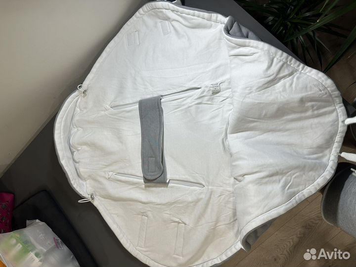 Утепленный конверт в коляску