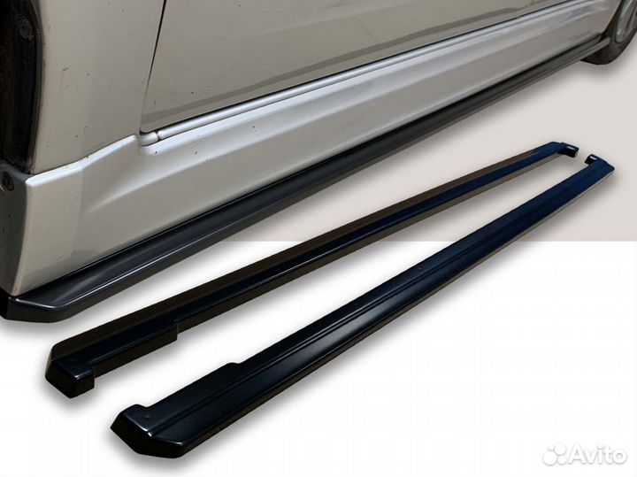 Боковые сплиттеры Subaru Impreza GE/GH WRX (рест)