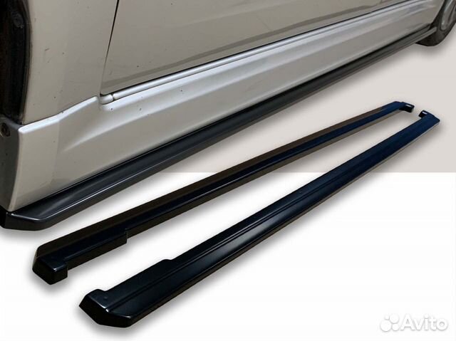 Боковые сплиттеры Subaru Impreza GE/GH WRX (рест)