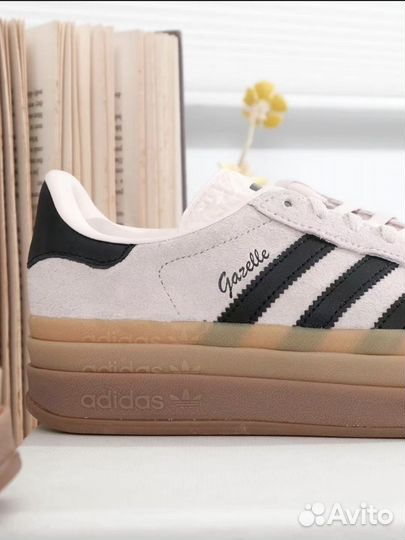 Adidas Gazelle Bold Wonder Quartz Black Gum