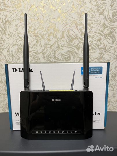 Wi-fi роутер Модем D-Link DSL-2750U