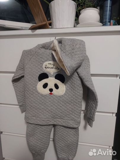 Тёплый костюм Корея новый 130