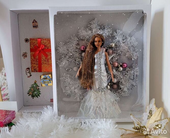 Кукла барби Новый год 