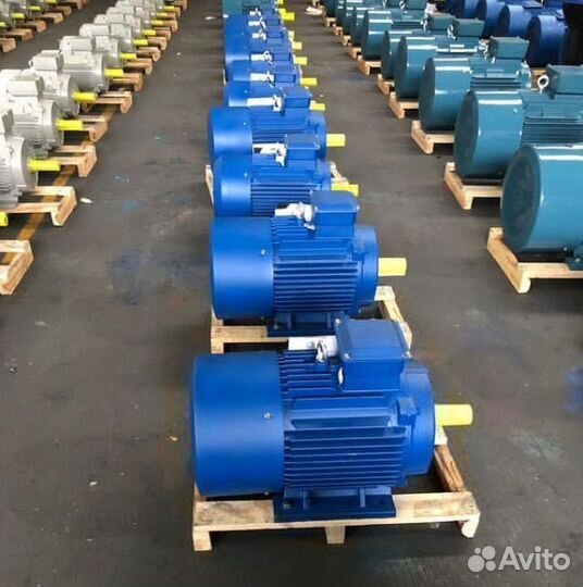 Электродвигатель аир 112М4 5.5кВт 1500об новый