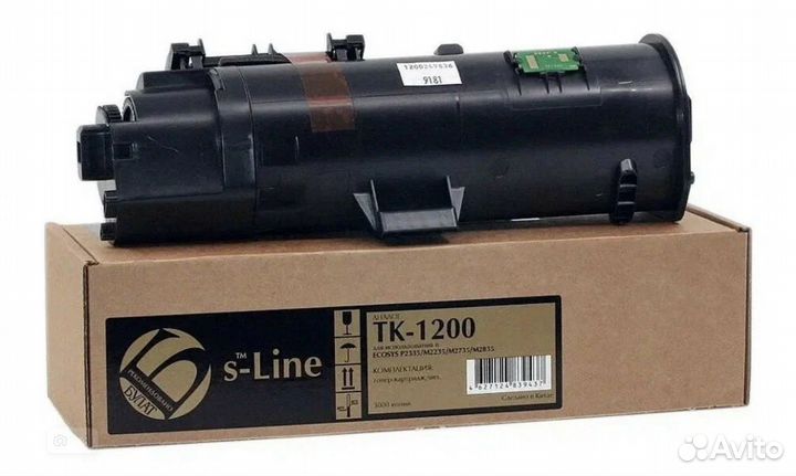 Тонер-картридж TK-1200 для Kyocera P2335