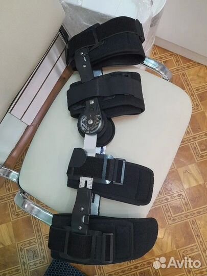Ортез на коленный сустав с шарнирами шаг 10 И 15