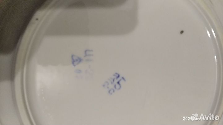 Фарфоровые тарелки СССР