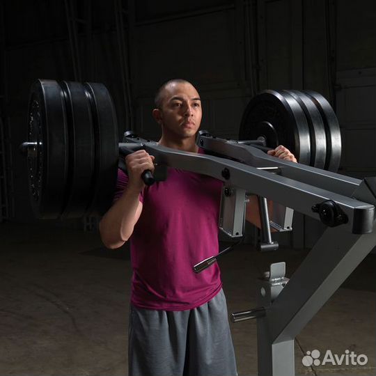 Приседание + голень стоя Body-Solid gscl360