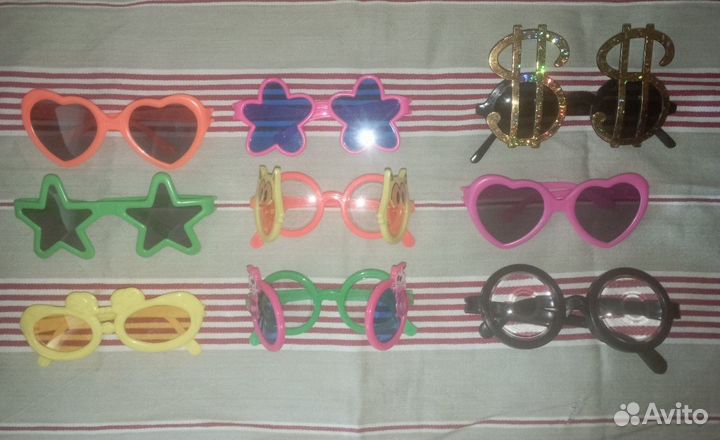 Очки солнечные детские разные