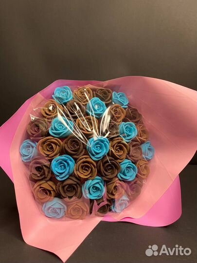 Букет - 37 Роз из Бельгийского Шоколада