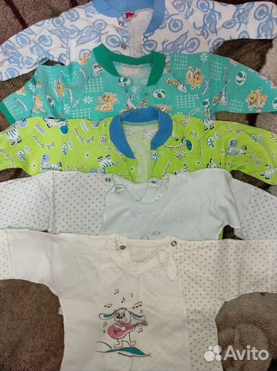 Кофточки и полукомбинезоны для мальчиков