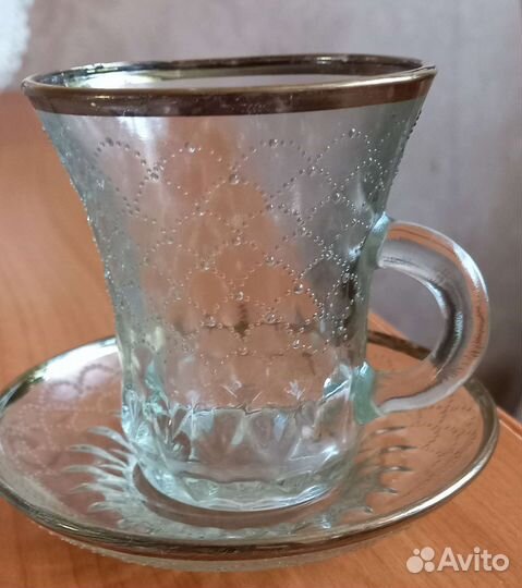 Кофейные пары. Стекло. СССР