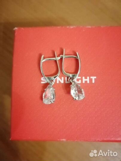 Серебряные серьги