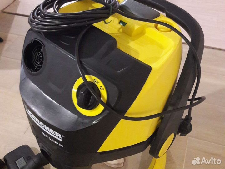 Строительный пылесос Karcher