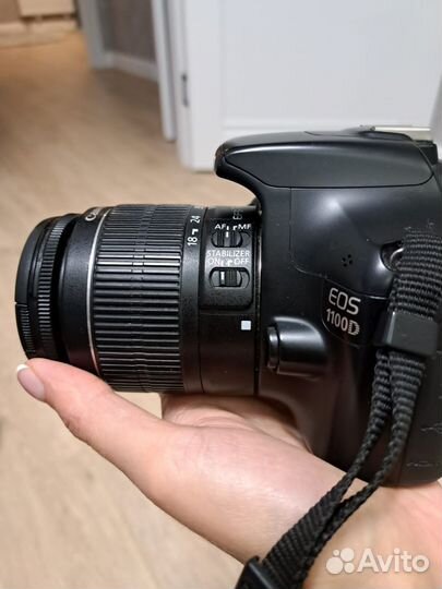 Зеркальный фотоаппарат canon eos 1100d