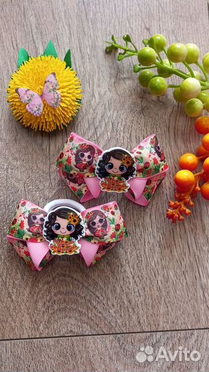 Бантики ручной работы для школы сада