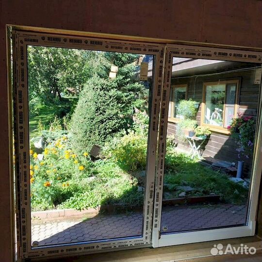 Наклонно-сдвижные оконные порталы