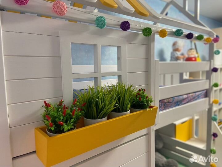 Детская кровать домик от 3 лет